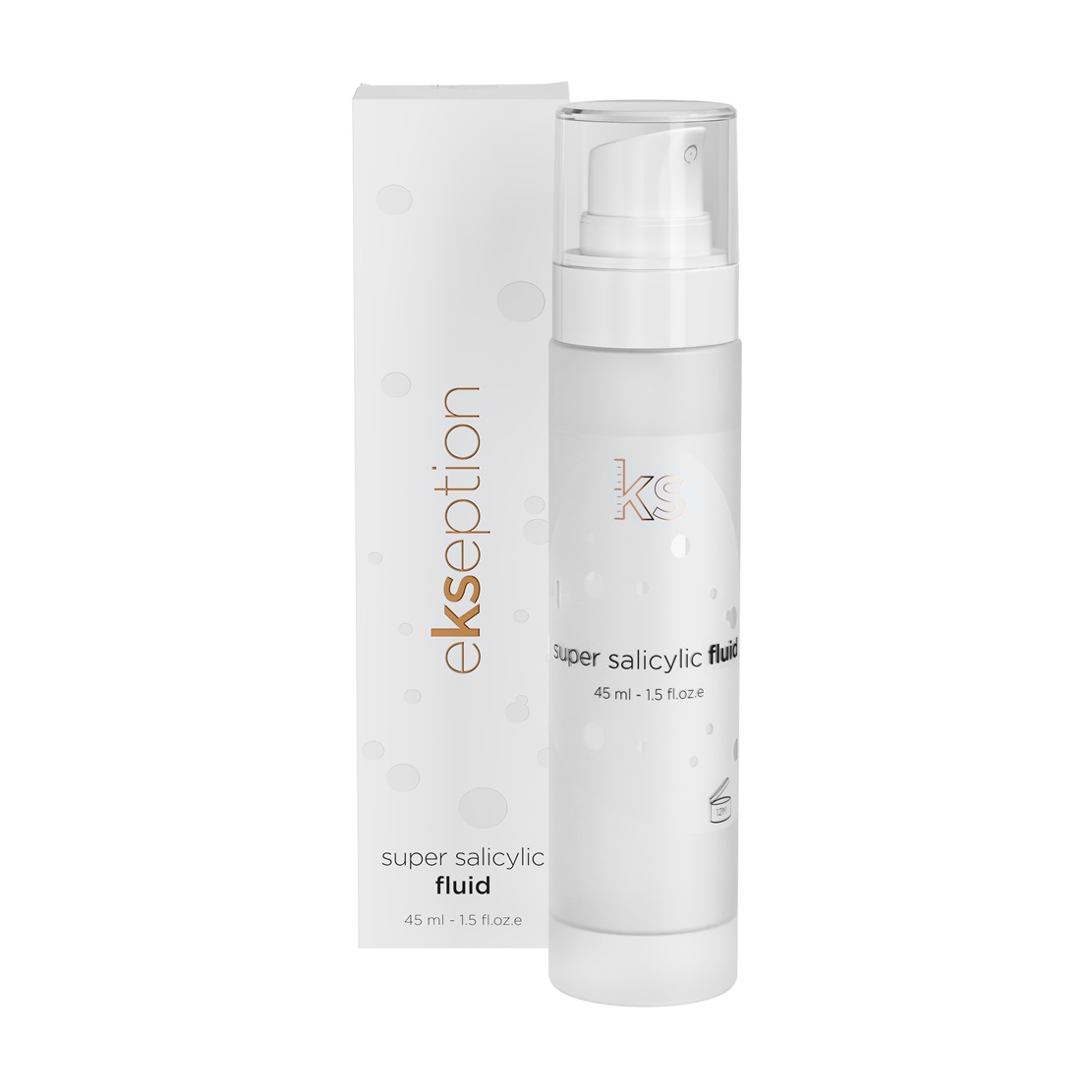 Super salicylic fluid 45ml glass bottle